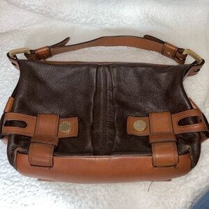Michael Kors Shoulder Bag Brown and Tan